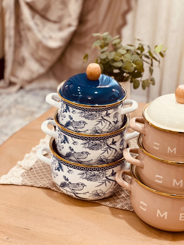 سرویس قابلمه لعابی SMEG (اسمگ)