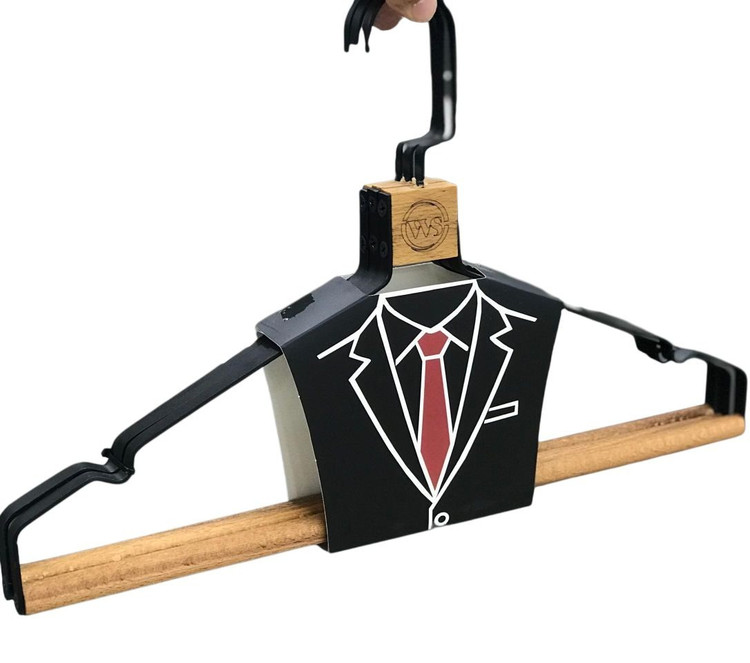 چوب لباسی و جاکتی ۲ عددی ws