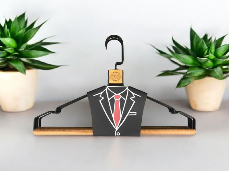 چوب لباسی و جاکتی ۲ عددی ws