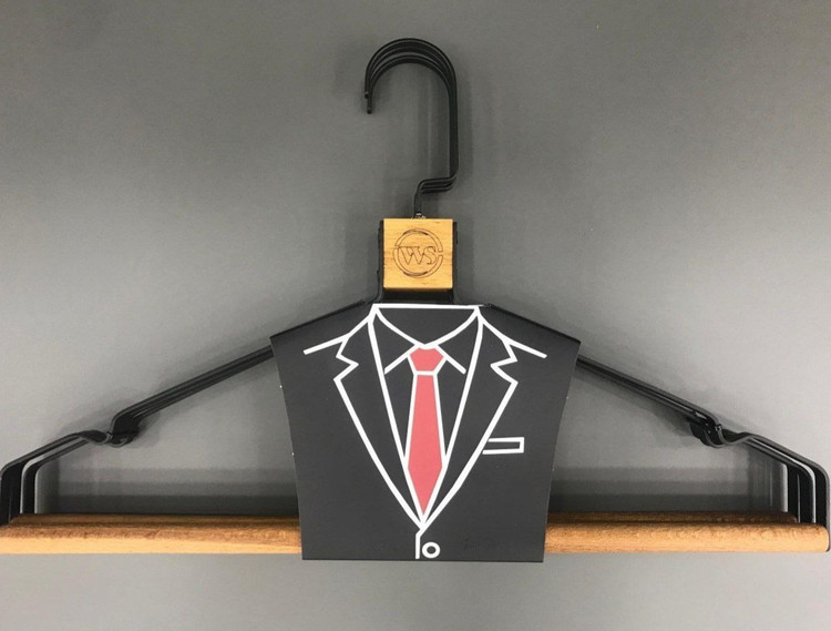 چوب لباسی و جاکتی ۲ عددی ws