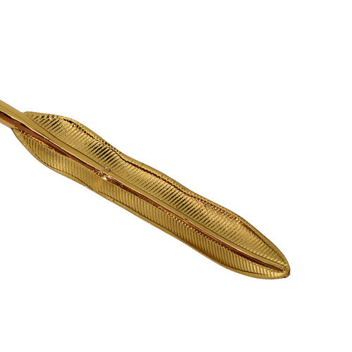 قاشق آجیل خوری استیل طرح پر