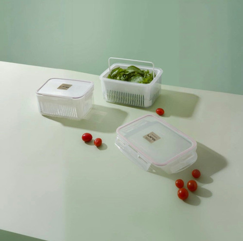 ظرف فریزری سبددار ایزیلاک مستطیل متوسط – کد 603