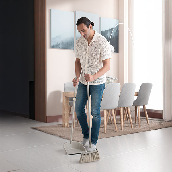 ست جاروب و خاک انداز کلاسیک مهسان