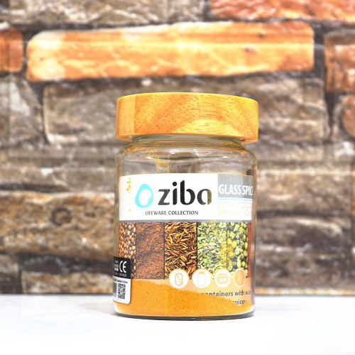 جا ادویه زیبا دارچین 2 درب چوبی