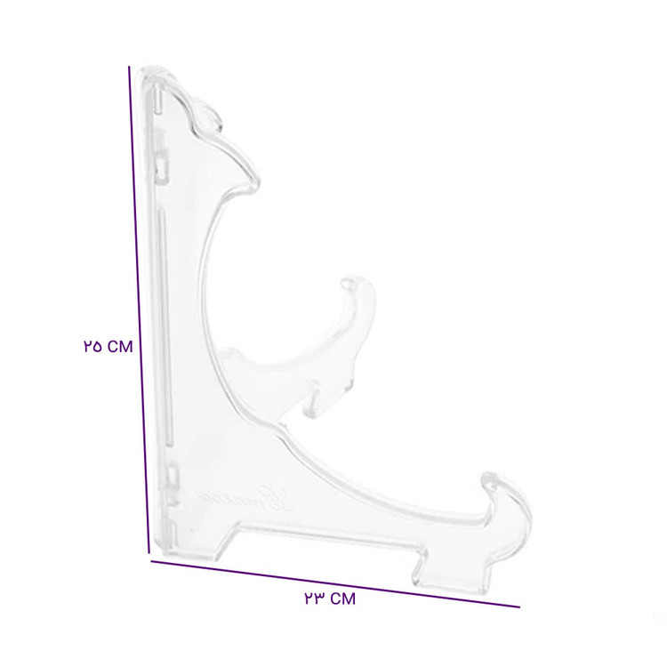 پایه بشقاب کریستال هدیه 4 هرعدد