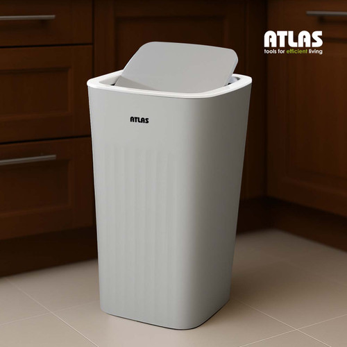 سطل پلاستیکی بادبزنی مدل موج