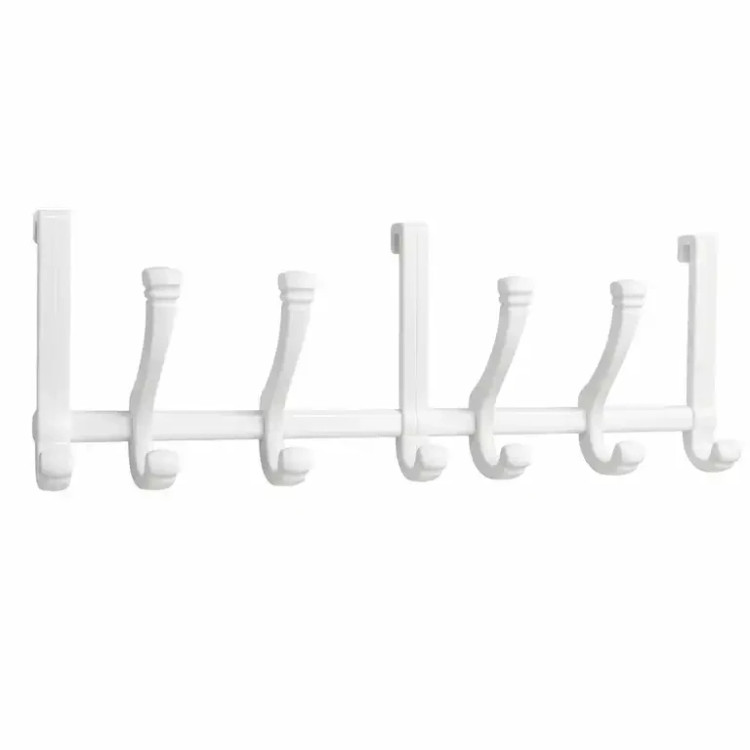 چوب لباسی پشت دری پلاستیکی مشکات مناسب حمام و دستشویی