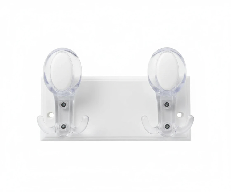 چوب لباسی دیوار کوب 2 شاخه