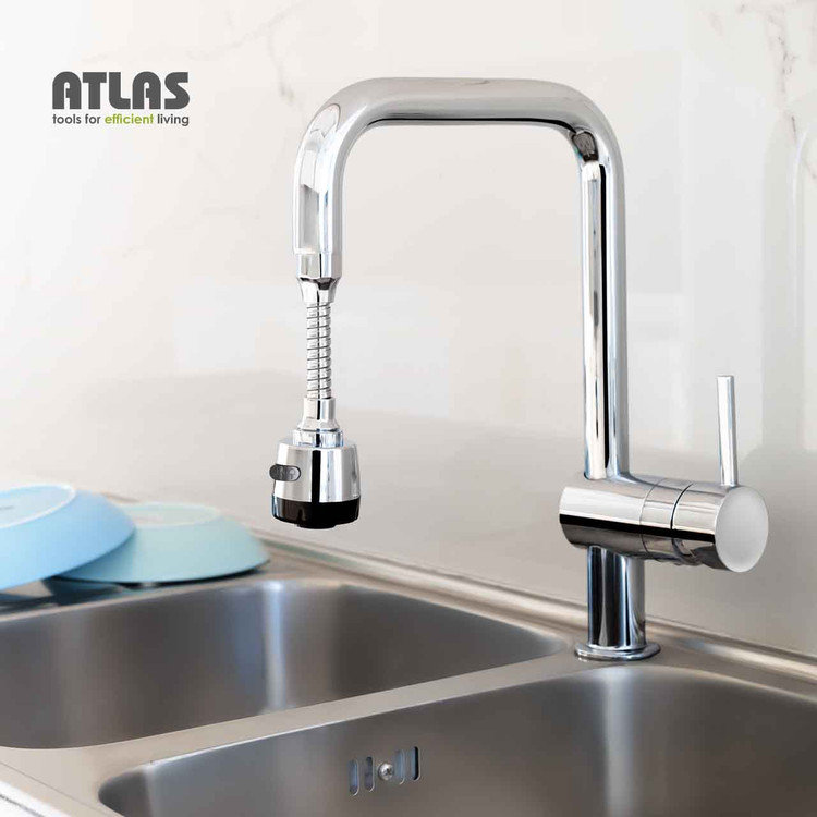 فشارشکن دکمه دار کروم اطلس