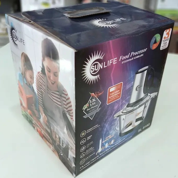 خردکن سان لایف مدل SL-914G تیغه طلایی 6 پره