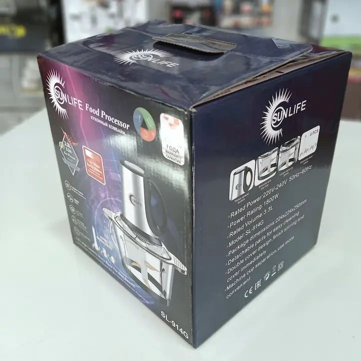 خردکن سان لایف مدل SL-914G تیغه طلایی 6 پره