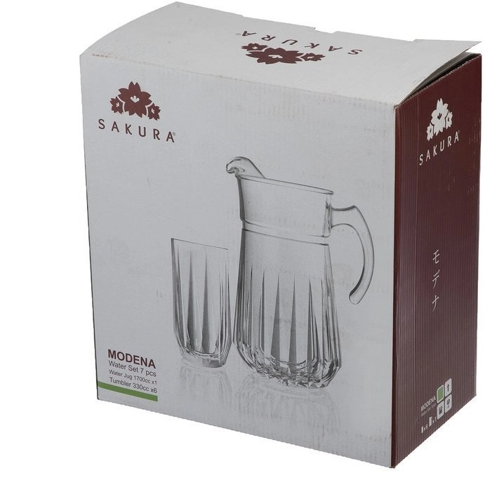 ست پارچ و لیوان ساکورا مدل مودنا ۷ پارچه