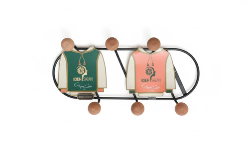 چوب لباسی دیواری فلزی ایده سازان