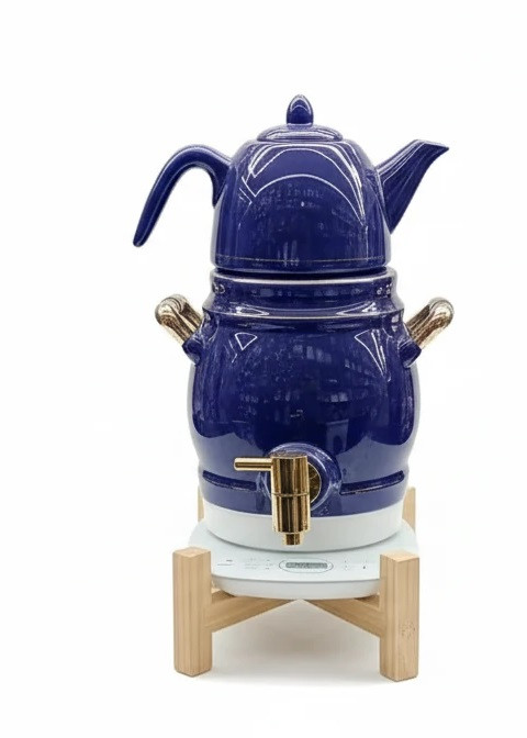 ست کتری و قوری طرح مرمر و ساده