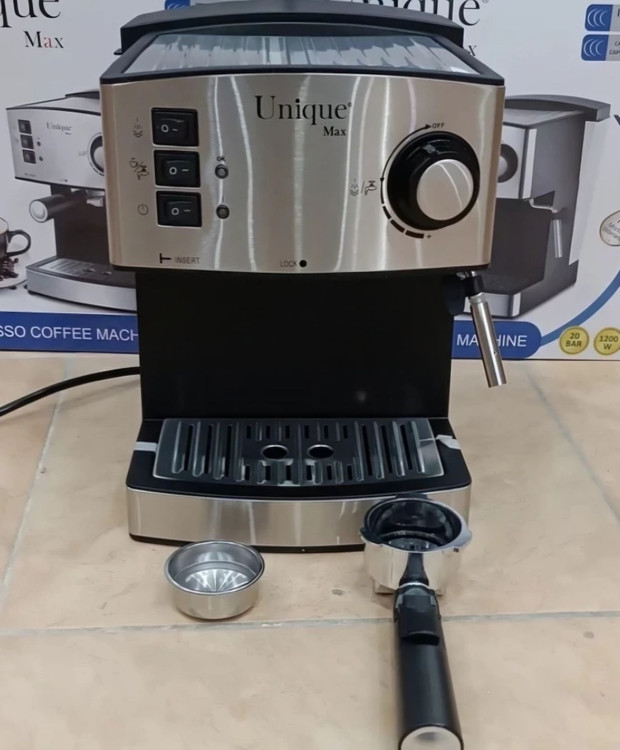 اسپرسو ساز یونیک مدل UXP-01 ظرفیت ۶ لیتر ۲۰ بار