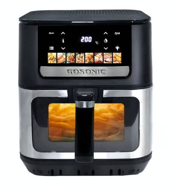 سرخکن رژیمی دو المنت 9 لیتر گوسونیک مدل Gosonic GAF-879