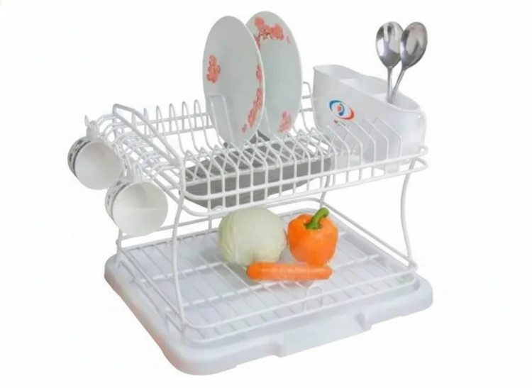 جا ظرفی 2 طبقه بزرگ فلزی کاوه