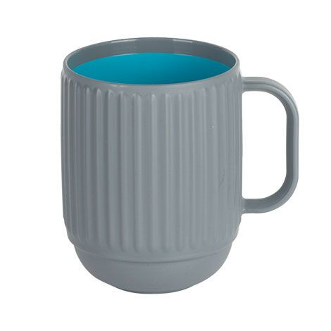 لیوان دو رنگ هاشوردار پلاستیکی