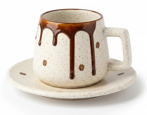 فنجان و نعلبکی تک با جعبه مناسب کادو