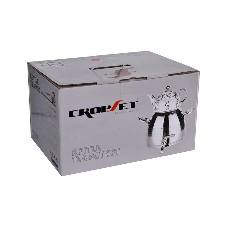 کتری و قوری کروپ ست مدل هرمس کد 3304