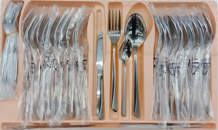 سرویس قاشق و چنگال ۲۴ نفره یونیک در 3 طرح