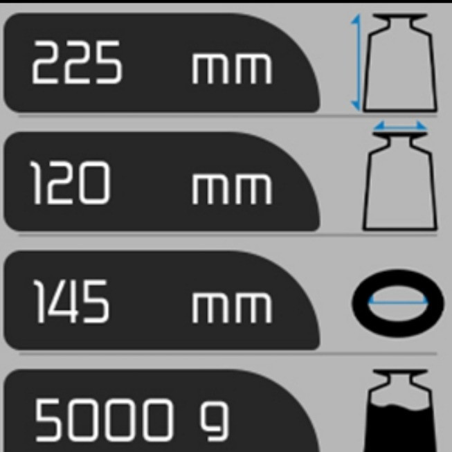 بانکه 5 کیلویی با درب فانوسی