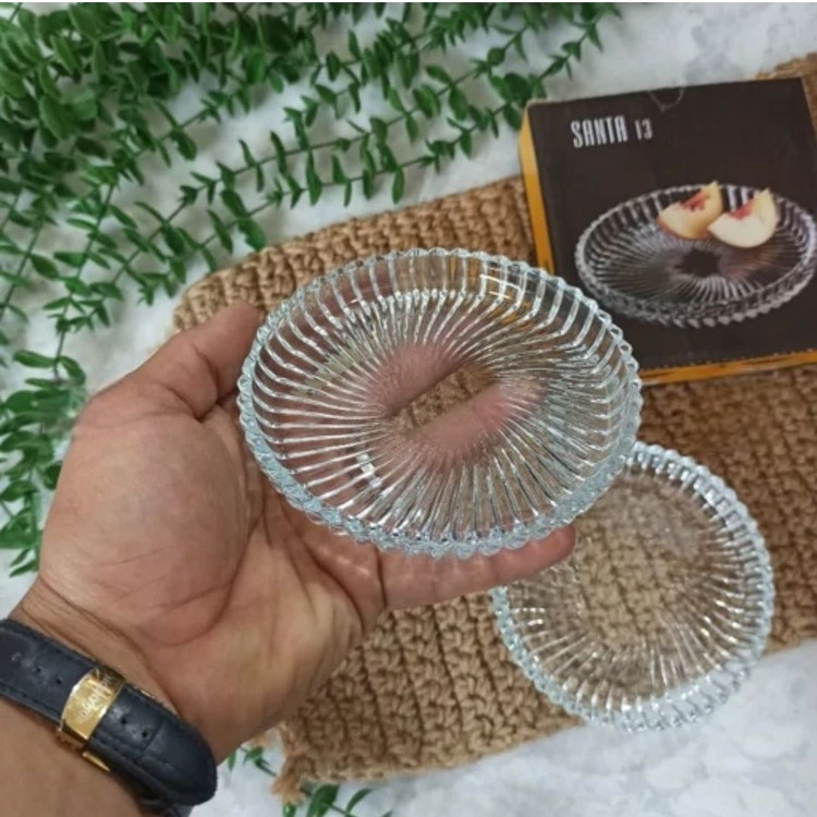 پیش دستی سانتا مناسب کره و پنیر خوری بسته 6 عددی