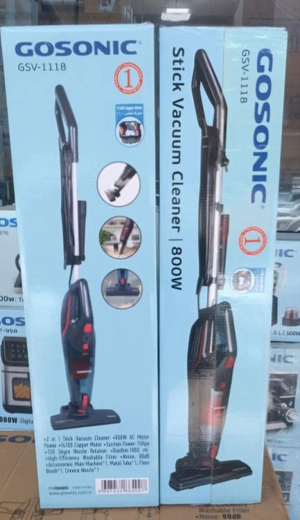 جارو برقی پرتابل دومنظوره گوسونیک مدل GSV-1118