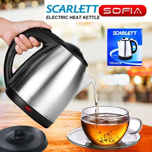 کتری برقی TOP SCARLET حجم 2 لیتری