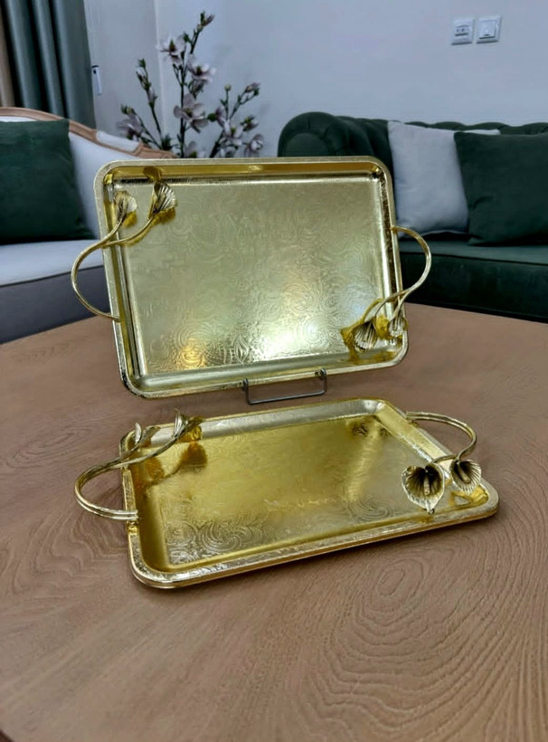 سینی طرح دار گل لیلیوم