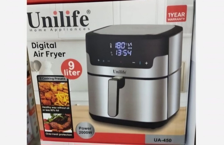 سرخ کن بدون روغن 9 لیتر یونی لایف (Unilife) مدل UA-450