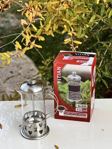 فرنچ پرس پایه استیل 350میل