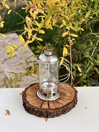 فرنچ پرس پایه استیل 350میل